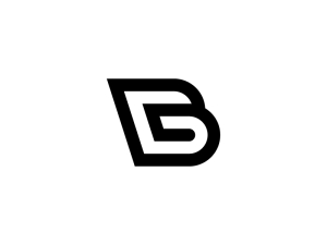 Buchstabe Bg-Logo