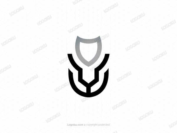 Head Shield Lion Logo