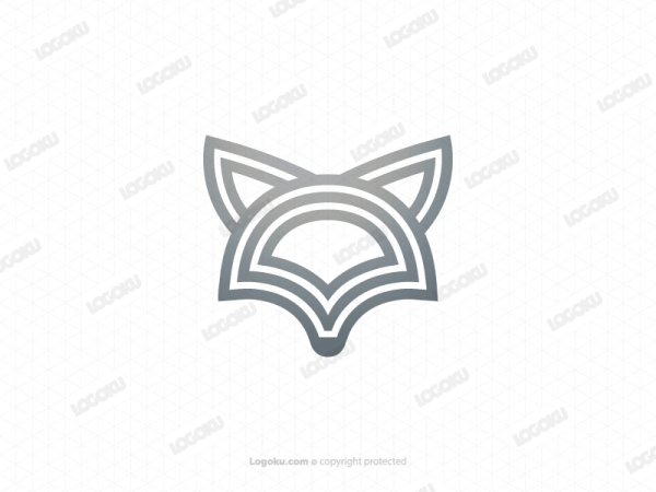 Head Of Silver Fox Logo