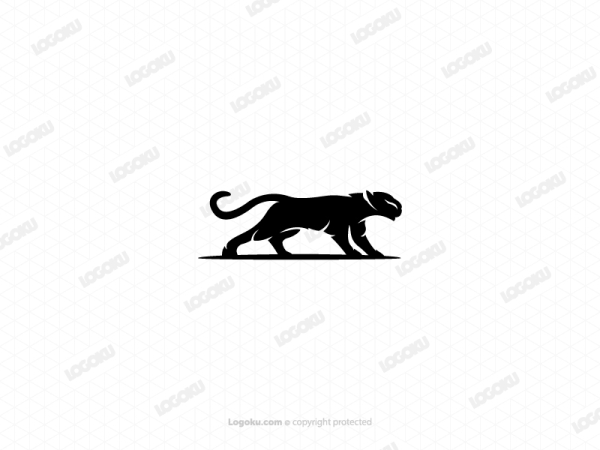Cooles Panther-Logo