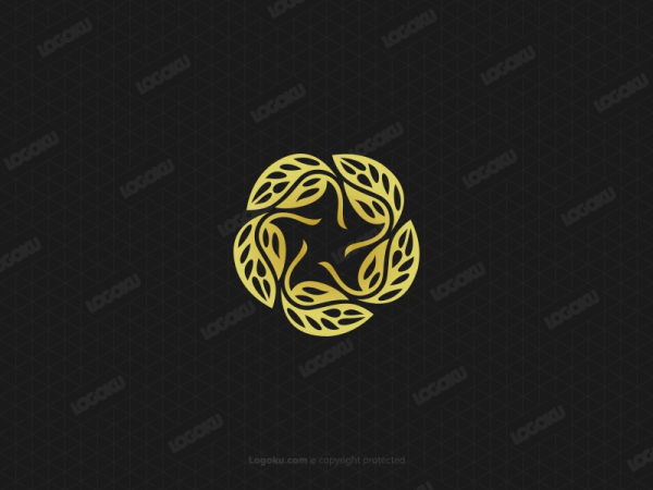 Logotipo De Nuture Dorado