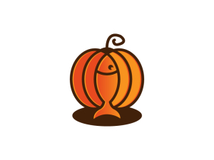 Fish Pumpkin Logo