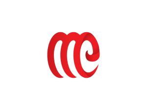 Letter Me Monogram Logo