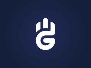 Letter G Finger Logo