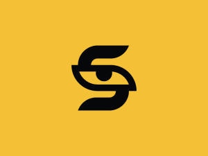 Buchstabe S-Auge-Logo