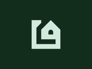 Logo Minimaliste De La Maison L