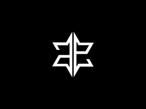 Buchstabe Ae oder 96 Hexagramm-Typografie-Logo