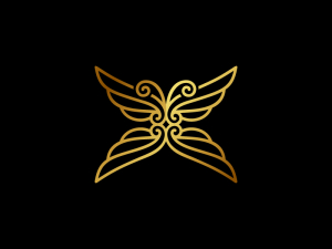 Luxury Butterfly Logo