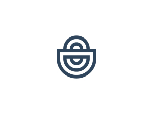 Logo Emblématique Du Sac Letter O