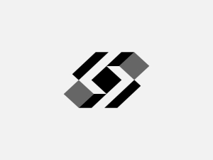 Cube Letter S Logo
