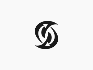 Letter S Arrow Logo
