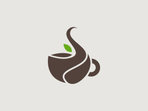 Logotipo De Café Y Vida