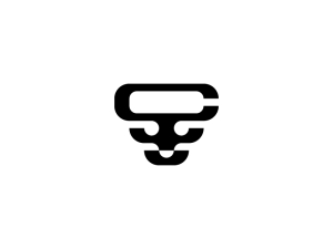 Logo De Taureau Lettre C