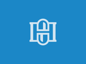 Buchstabe H-kapsel-logo