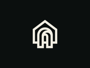 Lettre A Logo Maison
