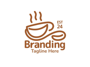 Coffee Line Art Logo