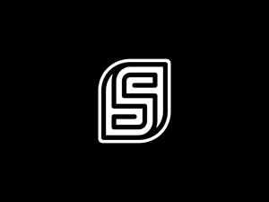 S-buchstabe-labyrinth-symbol-logo