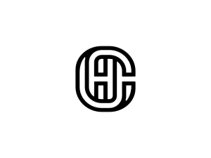 Ch Letra Identidad Hc Logotipo Inicial