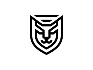 Logotipo Del Escudo Del Gato