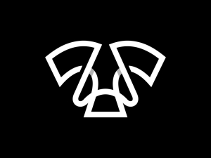 Buchstabe T Einfaches Logo