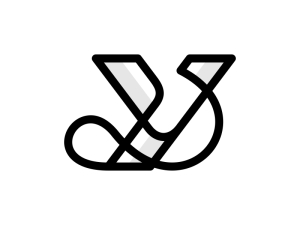 Letter Y Line Logo