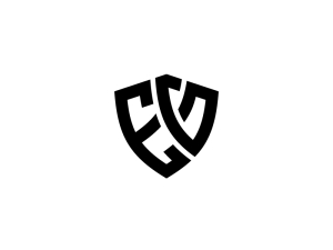 Letter Eg Shield Logo