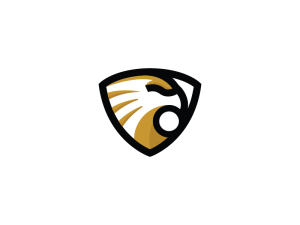 Le Logo De L'aigle Bouclier