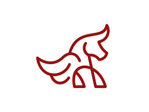 Bull Wing Line Logo