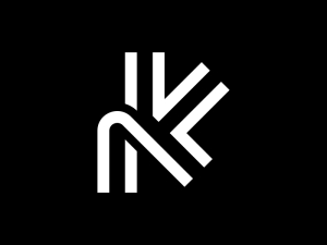 Letter K Line Logo
