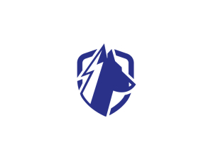 Logo Du Chien Bleu énergétique