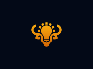 Modern Smart Bull Logo
