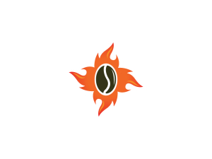 Logo De Café De Flammes