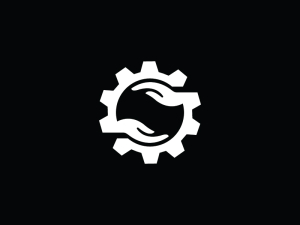Logo Des Mains De Construction
