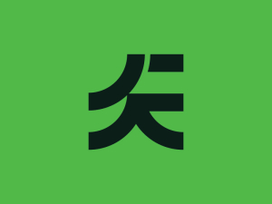 Buchstabe E-baum-logo