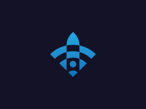 Logotipo De Señal De Cohete