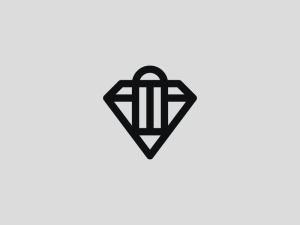 Diamant-bleistift-logo