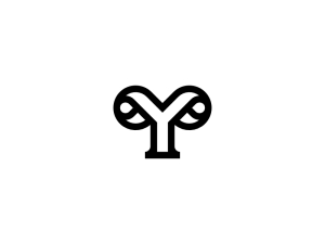 Unendlichkeitsbuchstabe Y-logo