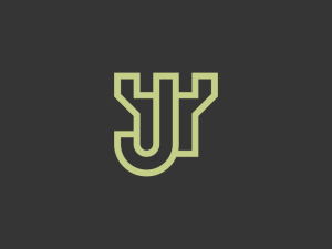 Letter J Castle Logo