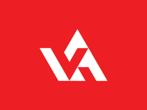 Logotipo Inicial De Va O Av