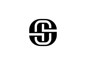 Lettre Ss Initiale S Typographie Logo