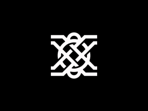 Buey Letra Xo Logotipo De Tipografía Inicial