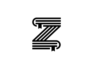 Z Letter Book Logo