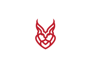 Wild Cat Red Lynx Logo