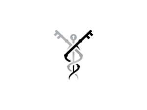 Keys Medical Serpent Logo