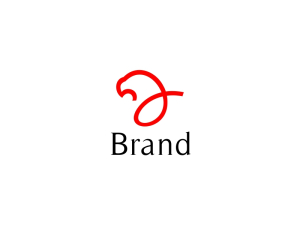 Buchstabe A Adler-Logo