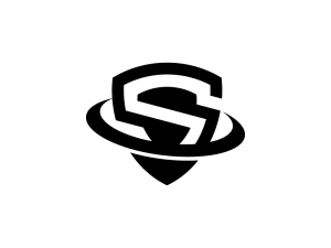 Logotipo del escudo de la letra S