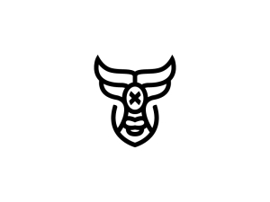 Schwarzes Big Ox-Logo
