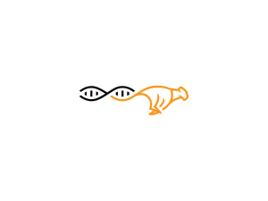 Logo de guépard médical