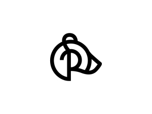 Logo de l'ours à tête noire