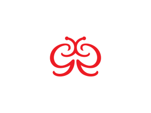 Logo Papillon Rouge Volant